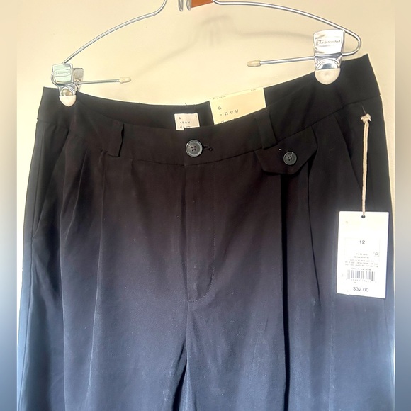 Black, wide leg trousers. Women’s 12R. A new day target brand. - Picture 1 of 3